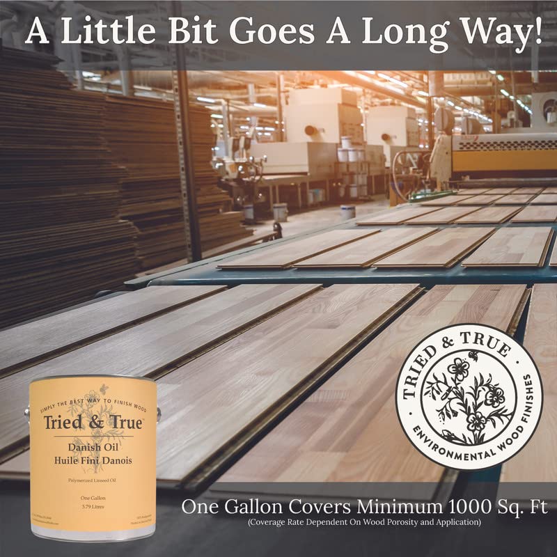 Tried & True Original Wood Finish 8 oz - Natural Linseed Oil & Beeswax