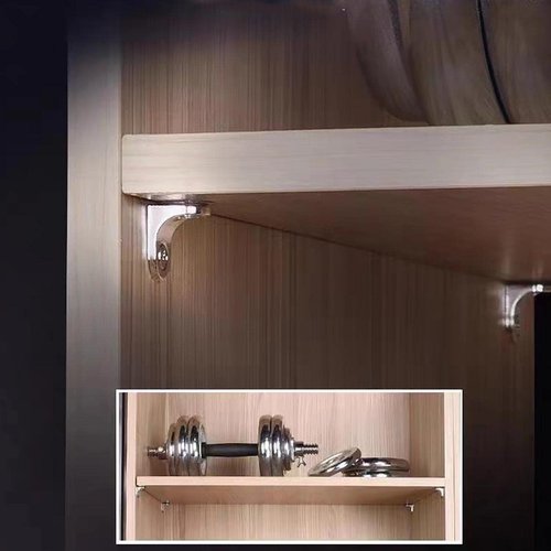 YOWPEY 20Pcs Shelf Support Peg Shelf Pins Kit Bracket Shelf Holder Replacement Peg for Support Cabinet Shelf Kitchen Furniture Book Shelves Holder Locking Pins (Round+Silver)