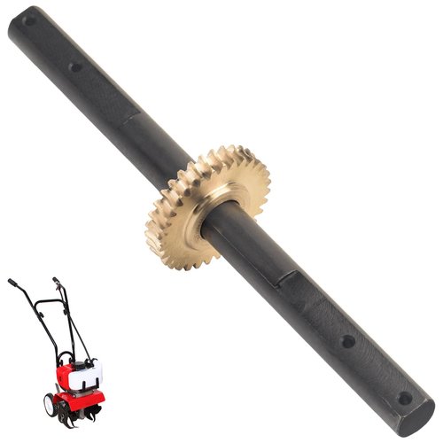 4651 Replacement Tiller Shaft Tine Assembly for Earthquake, Hon-da FG100 & Powermate PCV43 Tiller Cultivator
