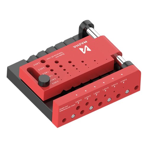 Bothyi Dowel Jig Kit Drill Guide Self Centering Jig Accessories Adjustable Metal Practical Drill Holes Locator Puncher