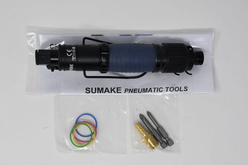 Air Inline Torque Screwdriver, Lever Start, Torque Range (15.0-53.1 in-lbs), Slip Clutch, (Sumake CS-45)