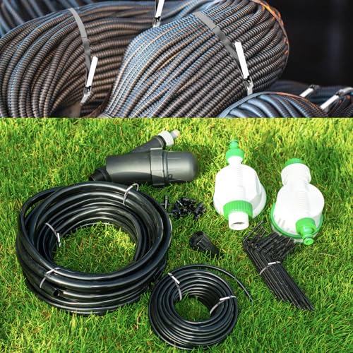 Duthcbw Stainless Steel Zip Ties 100 Pcs, 11.8 Inch Heavy Duty Self-Locking Cable Ties for Outdoor Use