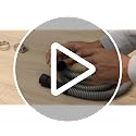 TTFLEX 6 ft Dishwasher Drain Hose - Flexible, Adjustable End Diameters, with Clamps (No Elbow)