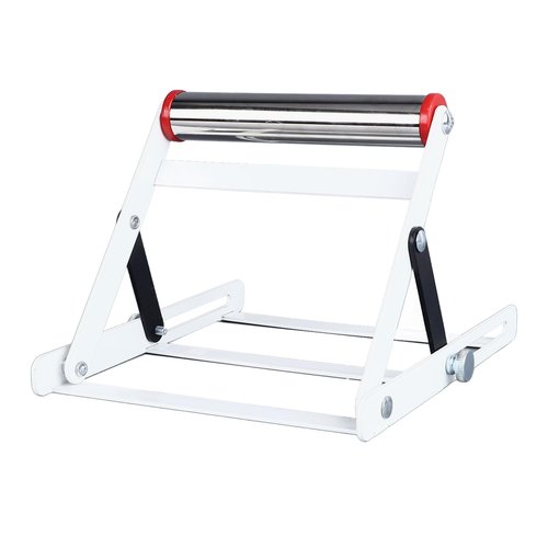 Adjustable Cutting Machine Support Frame, Roller Stand, Support Stand with 55-135mm Height Adjustment,Foldable Design for Metal Cutting Projects
