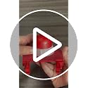 Korky 3-Inch Premium Toilet Flapper - Large Size, Chlorine Resistant Rubber, Model 1