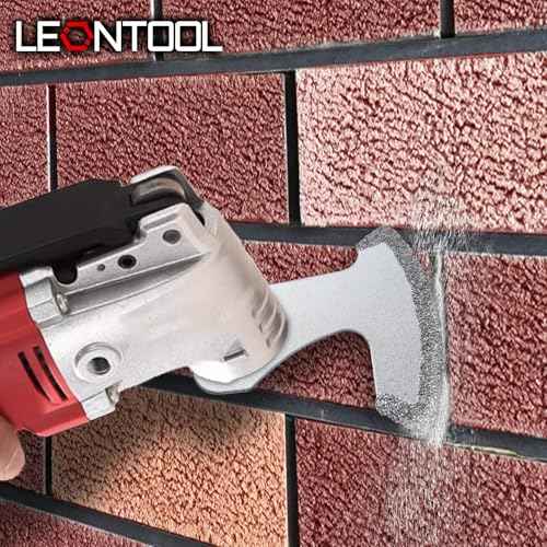 Diamond Grout Removal Blades, 3pcs, Silver, Diamond Material, Compatible with Concrete, Mortar, Grout