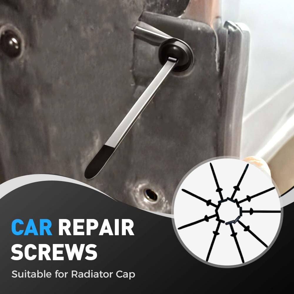 Nylon Universal Cable Tie Buckle, Heavy Duty Self-Locking Nylon Zip Ties Holder, New Multifunctional Cable Tie Buckle for Car Daily Repair (50pcs)