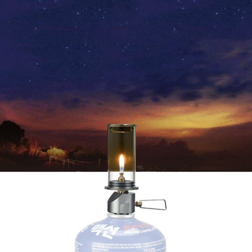 BRS-55 Gas Camping Lantern Camp Equipment Gas Candle Lights Lamp for Ourdoor Tent Hiking Emergencies