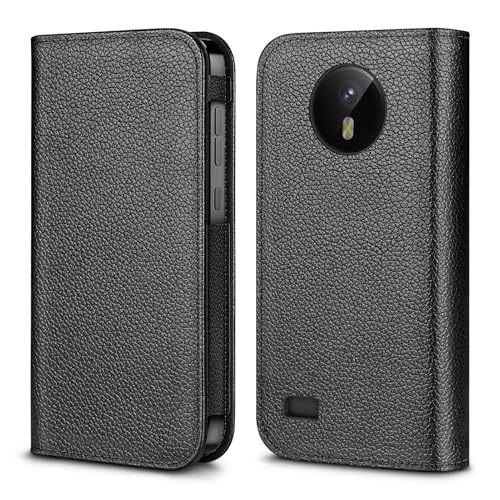 MEDMAX Black PU Leather Protective Case for Omnipod 5 with Dexcom G7 Cutout