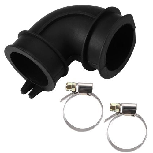 WD24X33918 Dishwasher Elbow Hose, Drain Circulation Sump Pump Hose with Clamps Kit Compatible with GE Dishwashers