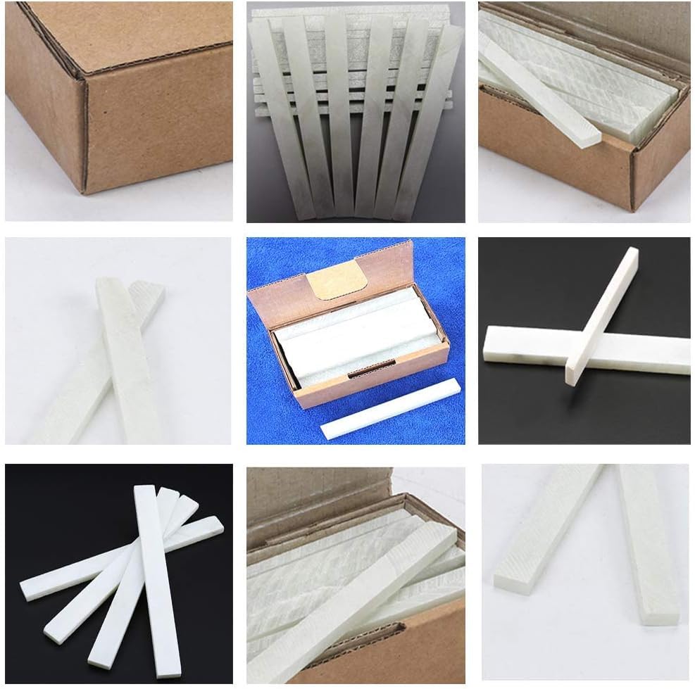 Flat White Soapstone Pencils 27 Pack Soapstone Refills Professional Welding Chalk for Welders & Textile Marking Tools Perfect for Making Removable Markings on Steel Cast Iron