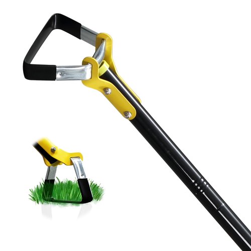 BsBsBest Scuffle Hoe Garden Tool, Stirrup Loop Hoe with 42 Inch Adjustable Long Hand, Great for Weeds in Backyard,Vegetable Garden