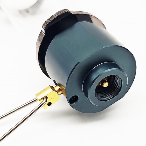 Gas Lantern, Dreamlike Candle Lamp Gas Lantern with Heat-Resistant Glass, Gas Lamp with Adjustable Valve, Gas Light for Camping and Hiking, Gas Lantern