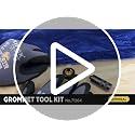 1/2-Inch Grommet Tool Kit with 12 Brass Grommets - Repair & Reinforce Tarps, Canopies, Fabric