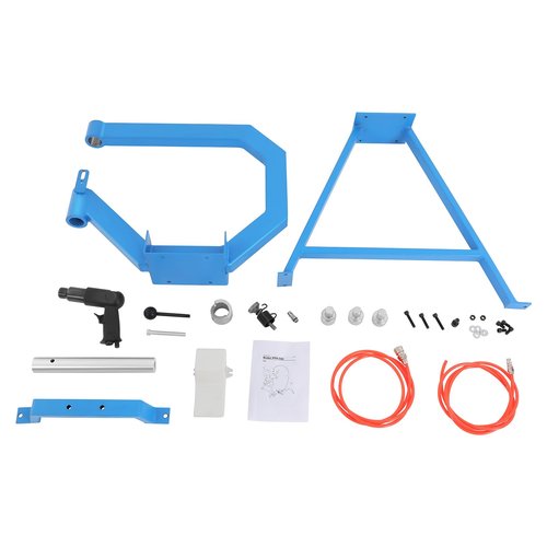 Pneumatic Planishing Hammer, Air Powered 875-1350RPM 1 "2 "3 "Anvil Size 4” Planishing Hammer Bending Machine Throat Sheet Metal Shaping Machine for Industrial Metal