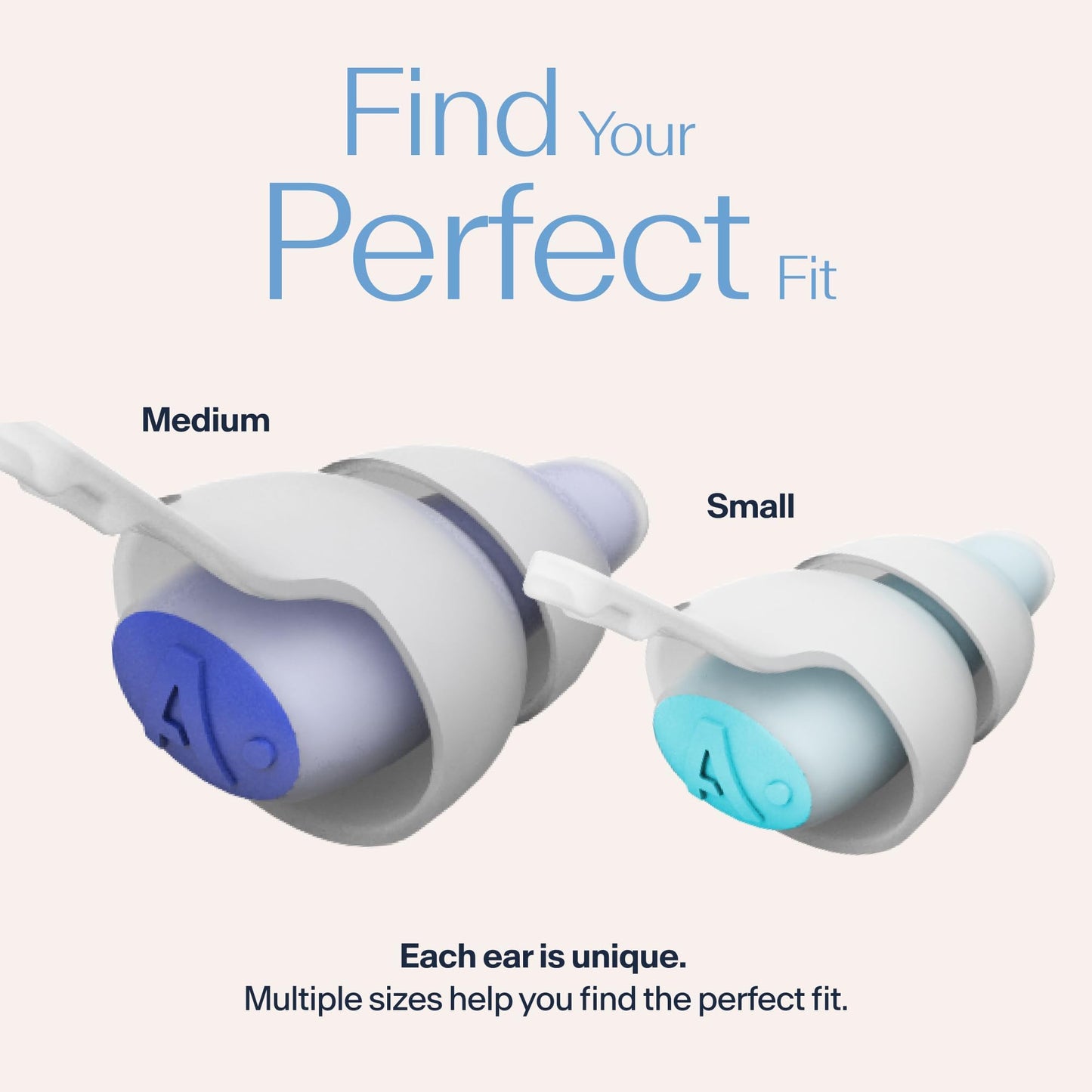 Alpine SleepDeep Multisize - Soft Ear Plugs for Sleeping and Concentration - New 3D Oval Shape and Noise Reducing Gel for Better Attenuation - 27dB - Ideal for Side Sleeper - 2-Pair Reusable: S + M/L