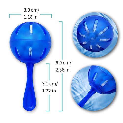 Wuden 20 Pack Humidifier Cleaning Ball for ProTec PC-1&PC-2,All Warm&Cold Fog Humidifiers,Purify Water, Dust&Odor