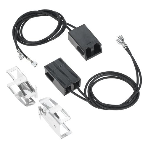 2 Pack WB2X8228 Element Receptacle and Wire Kit Replacement for GE Electric Hotpoint Kenmore Range Electric Stove Burners, Replace 250535, AP2013499, PS242972