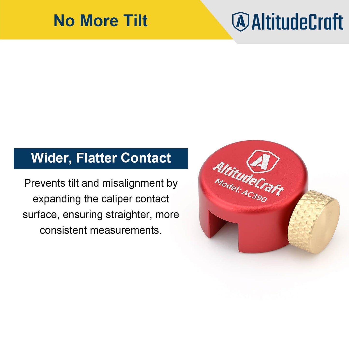 AltitudeCraft Anvil Base Kit for Headspace Measurements, Stable Platform for Precision Reloading, Improve Ogive and Shoulder Consistency