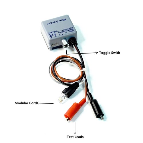 Tone Generator Kit, Wire Tracer Circuit Tester, 200EP High Accuracy Cable Toner Detector Finder Tester, Line Finder,Inductive Amplifier, Probe Kit with Adjustable Volume for Network Cable Collation