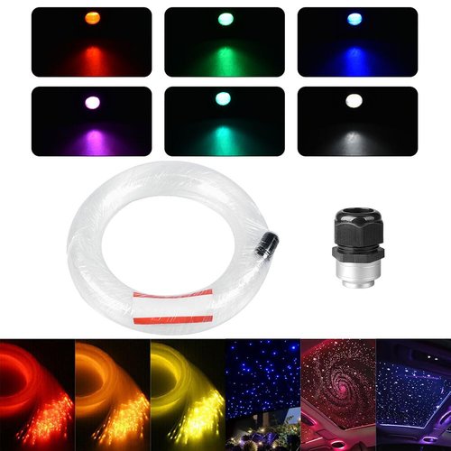 Twinkle Starlight Headliner Light,32W 1000pcs 13.1ft LED Star Ceiling Fiber Optic Light Kit APP/Remote Control for Car/Home/Party