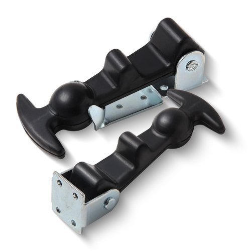 LXJZCP Premium Rubber Hasp with Plunger for RV Battery Box Strap, Tool Box Latch,Tool Room Latch,The Utility Room Latch,Pet House Latch - Secure and Durable(2pk)…