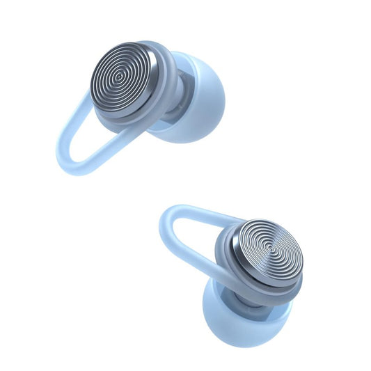 Hears One Ear Plugs for Noise Reduction - Patented Reusable Concert Earplugs, 20dB SNR Sound Reduction, Hypoallergenic for Musicians, Motorcycle and Sleeping with 4 tip Sizes - Silver Night
