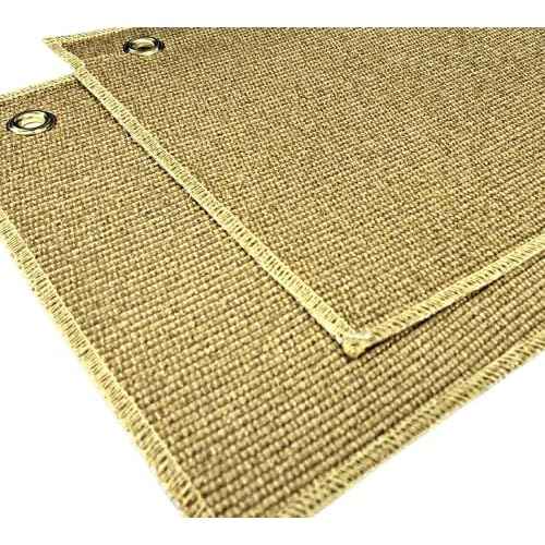 Newtex High-Temperature Resistant Fiberglass Pad - 2 Pack (12" x 12" each) - High Heat Resistant PlumberPad for Soldering, Welding, Brazing - Heavy Duty, Professional Welding Pad