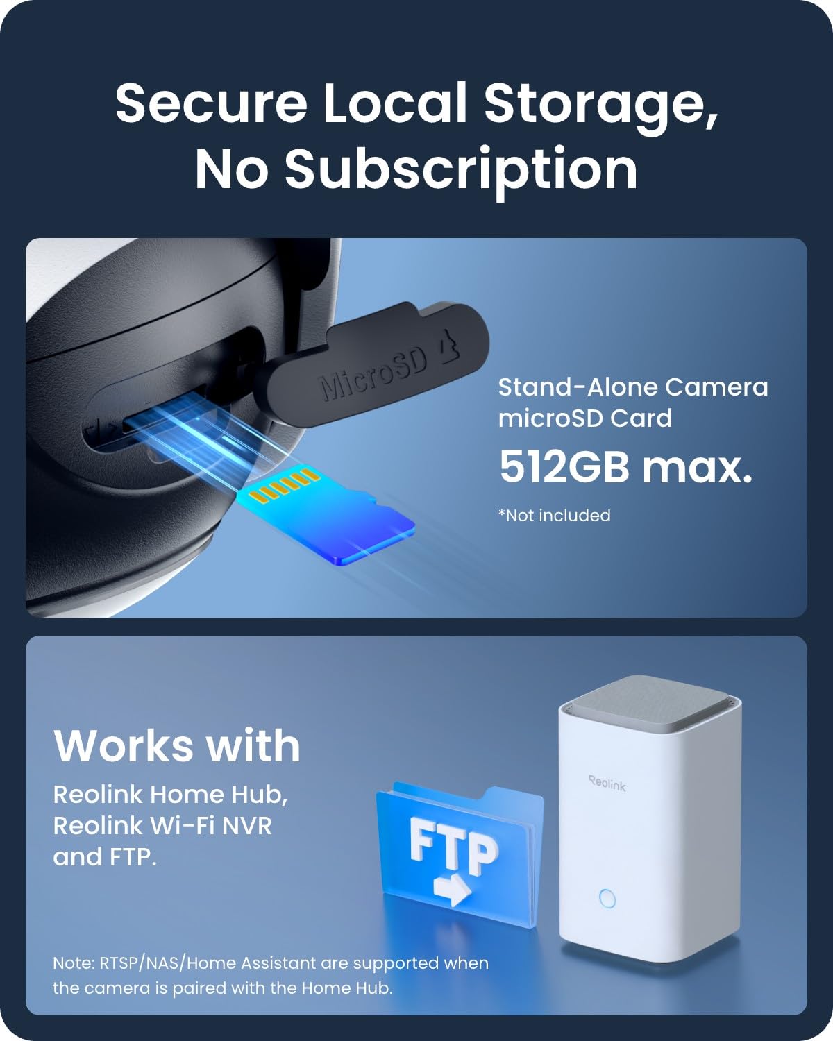 REOLINK First 4K Solar Security Cameras Wireless Outdoor, Argus PT Ultra+ 3W Solar Panel, 360° Pan Tilt Auto-Tracking, 8MP Color Night Vision, 2.4/5 GHz Wi-Fi 6, No Monthly Fee, Home Hub Compatible