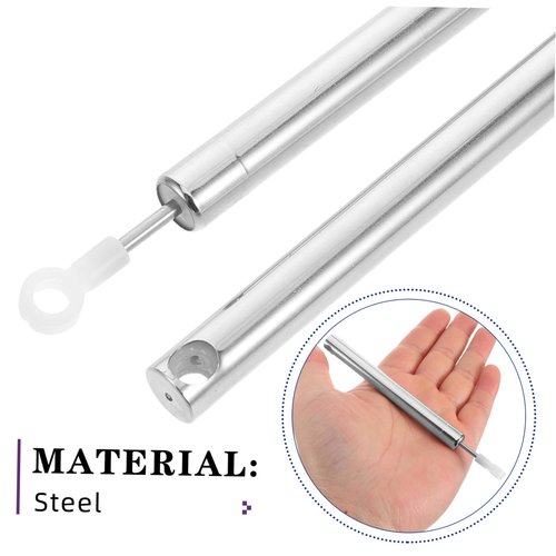 CHILDWEET 2pcs Trash Can Damper: Replacement Buffer Piston for Garbage Can - Quiet Closing System with Strong Metal Support Rod for Kitchen Waste Bins