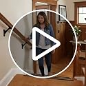 Khtumeware 6 Pack Matte Black 3 Inch Heavy Duty Hand Rail Brackets for Stairways & Home