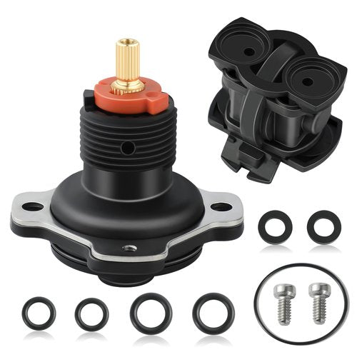 1307346 Mixer Cap Sp Kit and GP800820 Pressure Balancing Unit Cartridge Compatible with Kohler Shower Valve, Shower Cartridge Replacement Repair Kit for Rite-Temp and K-304 Shower Valve, Retro