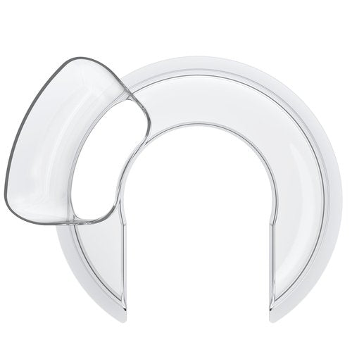 Food-Grade Pouring Shield for KitchenAid 4.5-5QT Mixer Bowl (Stainless Steel, Glass, Ceramic) - Secure Fit Splash Guard for KitchenAid Tilt-Head Stand Mixers and Dishwasher Safe