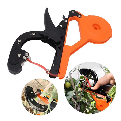 Hand Plant Tying Machine, Cordless Garden Vineyard Binding Tape Machine, Automatic Winding /3S Quick Knotting