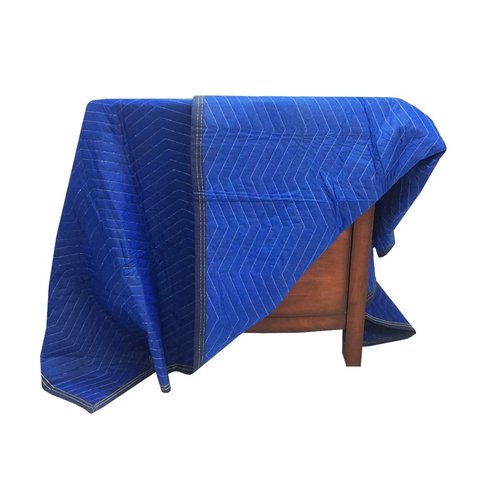Uboxes Pro Economy Moving Blankets (4 Pack) 35lbs/doz 2.92lb/ea 72"" x80 Blue (A0075MU04)
