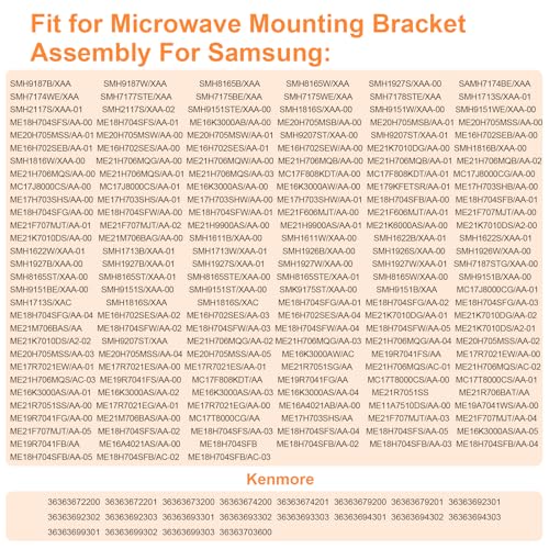 Obida DE70-00561A Microwave Mounting Kit for Samsung DE92-90505N - Bracket Assembly