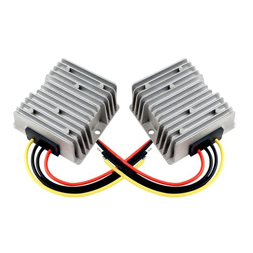 2Pcs DC 24V to 12V 10A 120W Step Down Converter Regulator Waterproof Buck Converter Power Supply Reducer Regulator Voltage Module