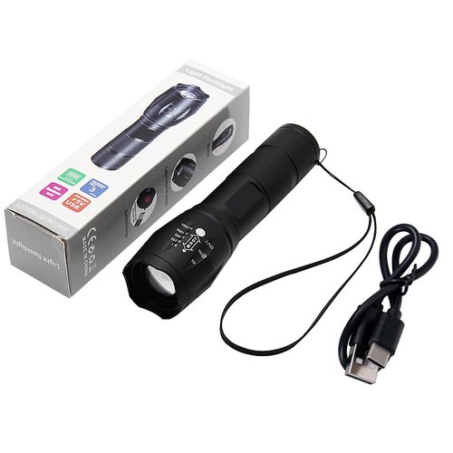 BUDUY UV 395nm Flashlight USB Rechargeable, Blacklight Flashlight, LED Torch with White and Ultraviolet Light Combo, Black Light Pet Urine Detector for Dog Cat Pee, AC Leak, Scorpions, Rocks, Resin