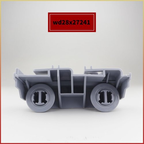 2 Pack WD28X27241 Dishwasher Lower Rack Wheels and Carrier Kit Replacement Part Compatible with GE Dishwasher Baskets Roller Assembly L and R Side,Replaces for WD12X10439 WD12X10438 WD12X10446