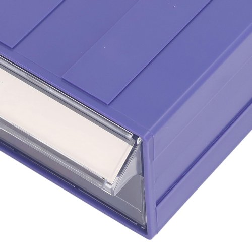 Drawer Component Box 205x135x78mm Thickened Plastic Modular Storage Bin Organizer for Crafts Office Supplies Blue