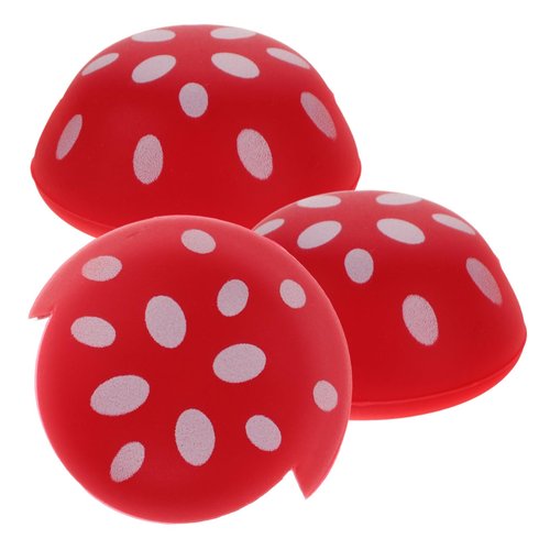 Totority 3pcs Cute Mushroom Pattern Table Corner Protectors Silicone Furniture Corner Guards for Adorable Edge Safety