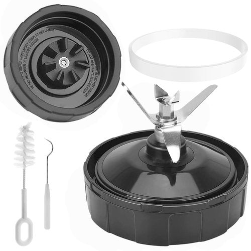 7 Fins Blender Blade Compatible with Ninja BN401 BN751 BN801 BL480-30, Ninja Blender Replacement Parts for Auto iQ BL682-30 BL642-30 BL687CO-30 BL482-30 Extractor Blade Assembly