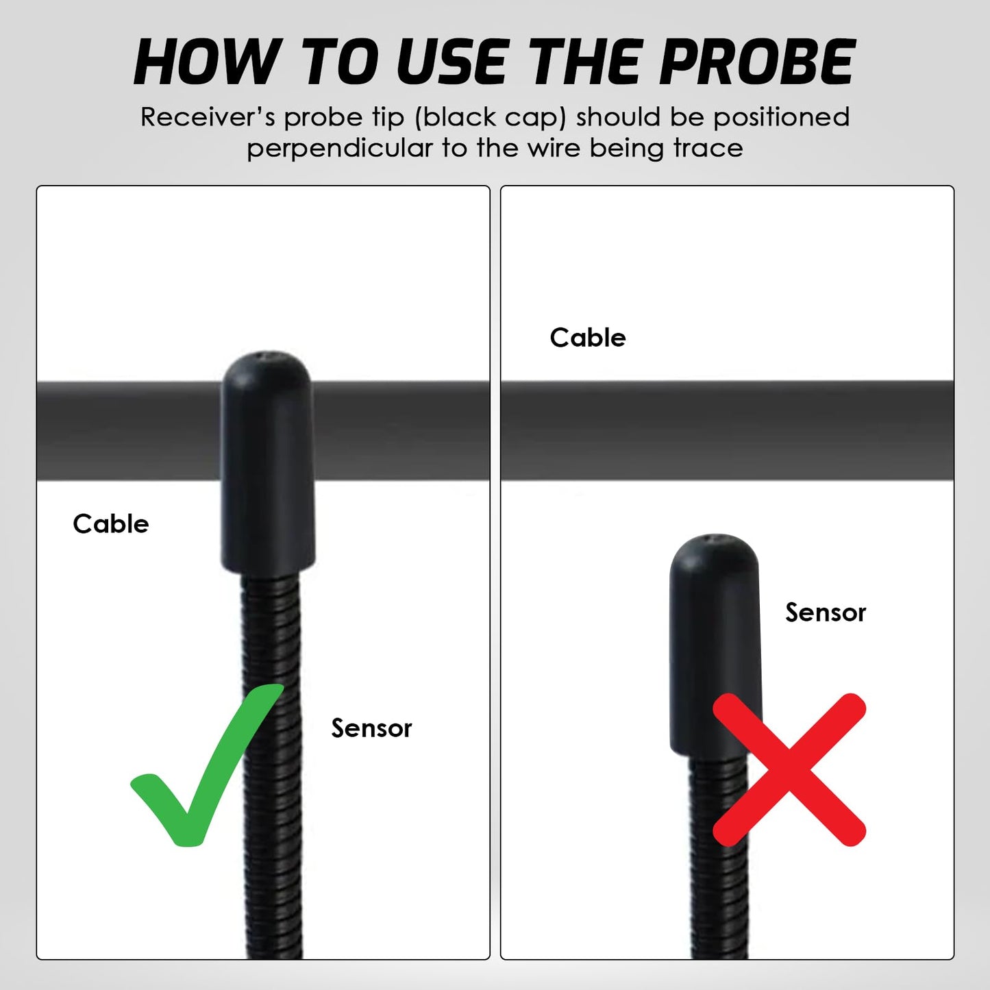 Automotive Circuit Tester, Car Repair Cable Circuit Wire Tracers Analyzer Short Open Finder Fault Tester Electrical Checker Detector Probe DC 6-42V Car Diagnostic Tool
