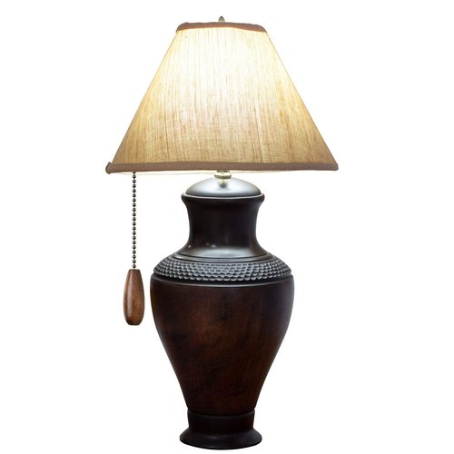 4 Pieces Ceiling Fan Chain Pulls Extender Wooden Pull Chain Extension Ornaments for Ceiling Light Lamp Fan(Walnut Color)