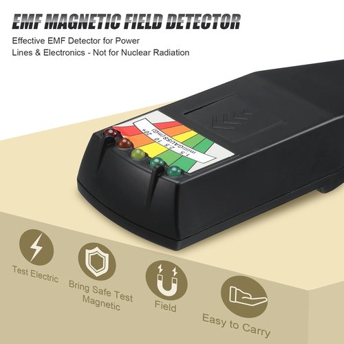 Saillong 3 Pcs Ghost Hunting Equipment Include 1 Pcs Spirit Ghost Hunting Box 1 Pcs Digital Voice Recorder 1 Pcs LED Emf Magnetic Field Hunting Detector, Paranormal Research Tools