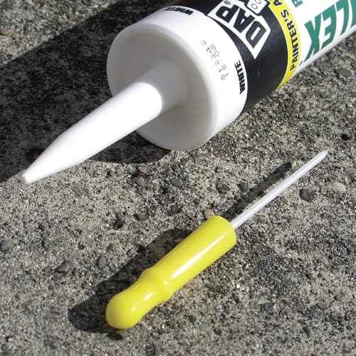 CCY Caulk Saver Series, Reusable Caulk Tube Sealers with Built-In Puncture Pin, 4 Pack