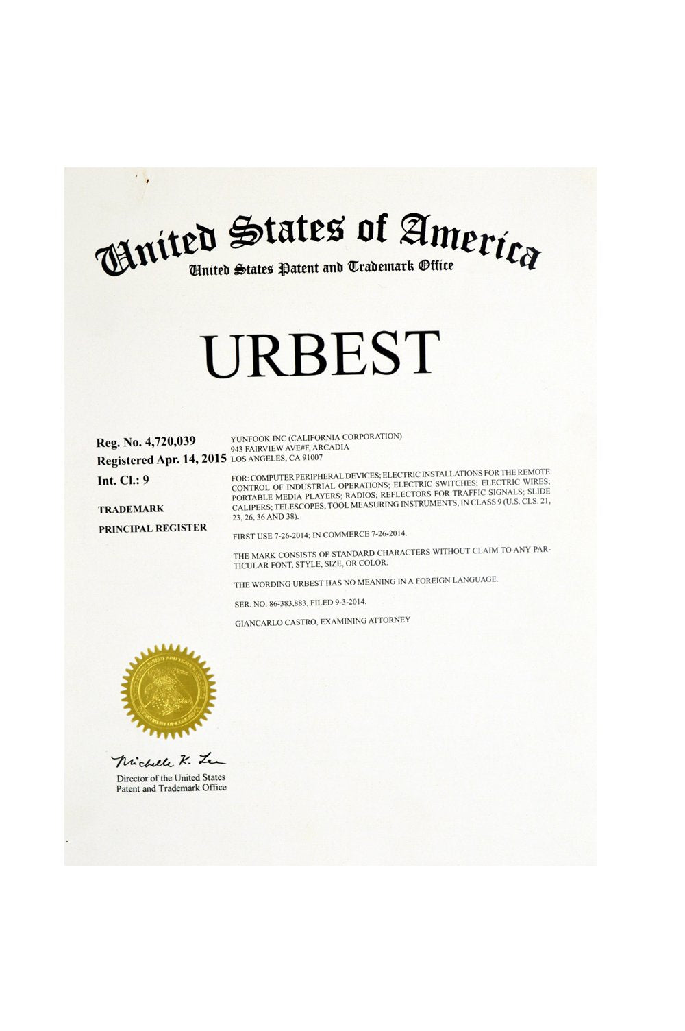 URBEST NR-81532B -50 to 500deg/C K Type Handheld Surface Thermocouple Probe for Measuring The Surface Temperature