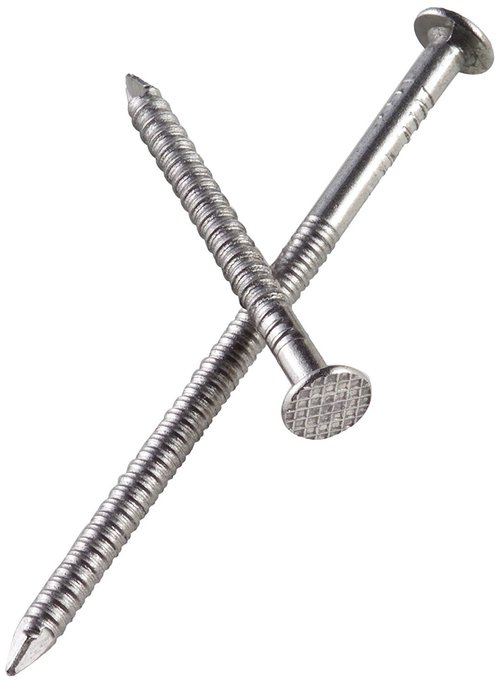 Simpson Strong Tie S8SN71 8D Shake and Shingle Siding/Roofing Nails 2-1/2-Inch and 13-Gauge, 304 Stainless Steel, 1-Pound, 196-Piece