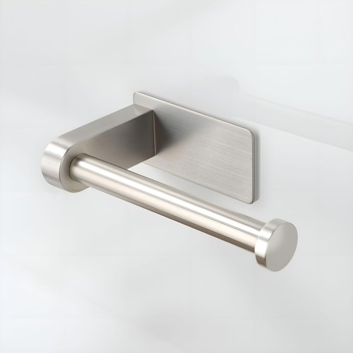 YIGII Self Adhesive Toilet Paper Holder - Bathroom Toilet Paper Holder Stand no Drilling Stainless Steel Brushed