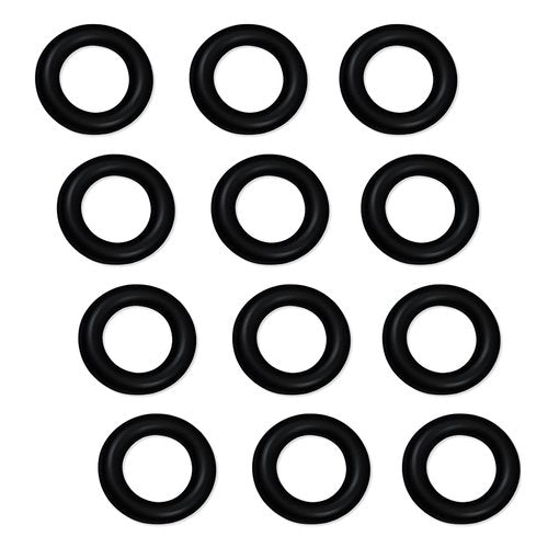 19037 O-Ring Seal Compatible with Yellow Jacket Replacement O-Ring, Suitable for Quick Right Angle Joints in HVAC and Refrigeration Systems, Set of 12